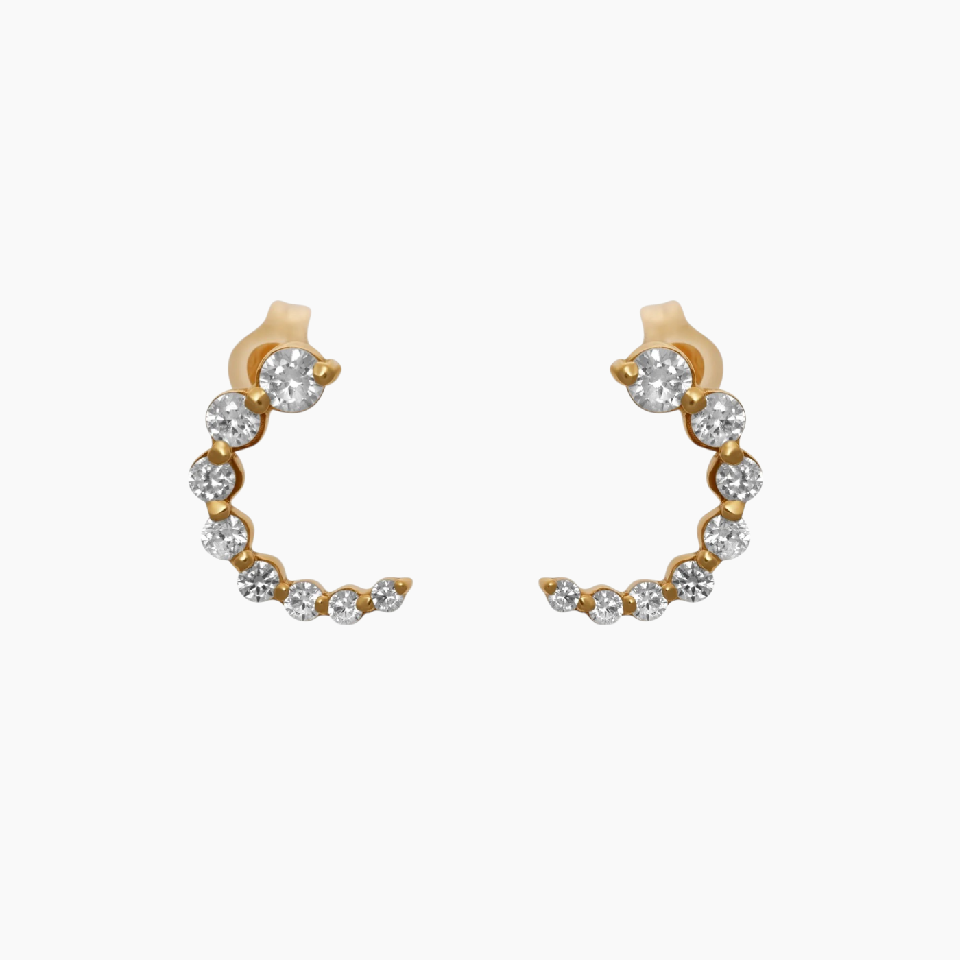 Joy Jewels Curved Earrings Joy Jewels Curved Earrings