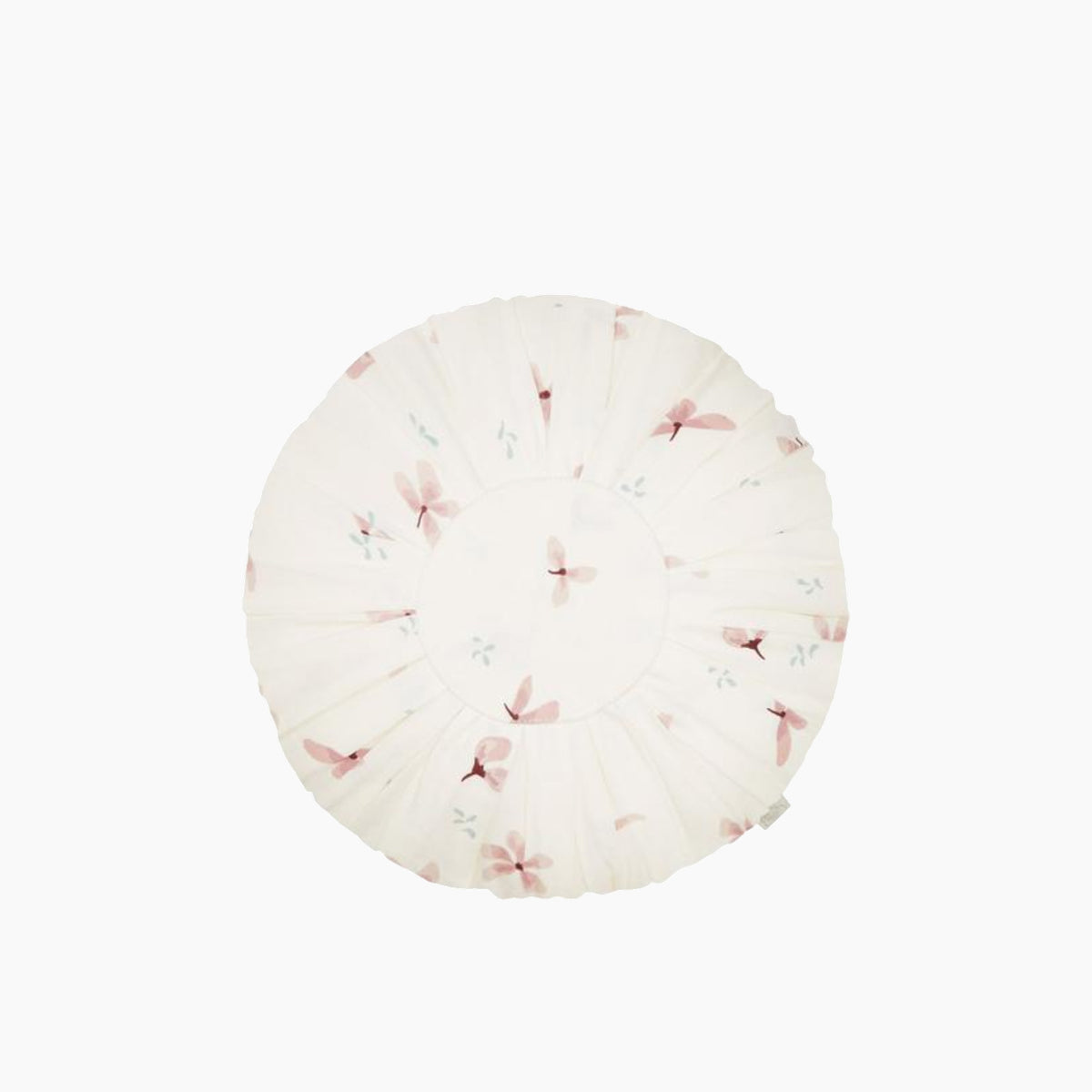 Cam Cam Copenhagen round cushion in Windflower, organic cotton