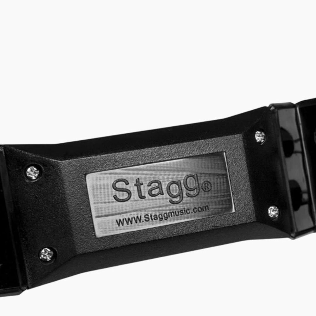Stagg Cutaway Plastic Tambourine With 16 Jingles