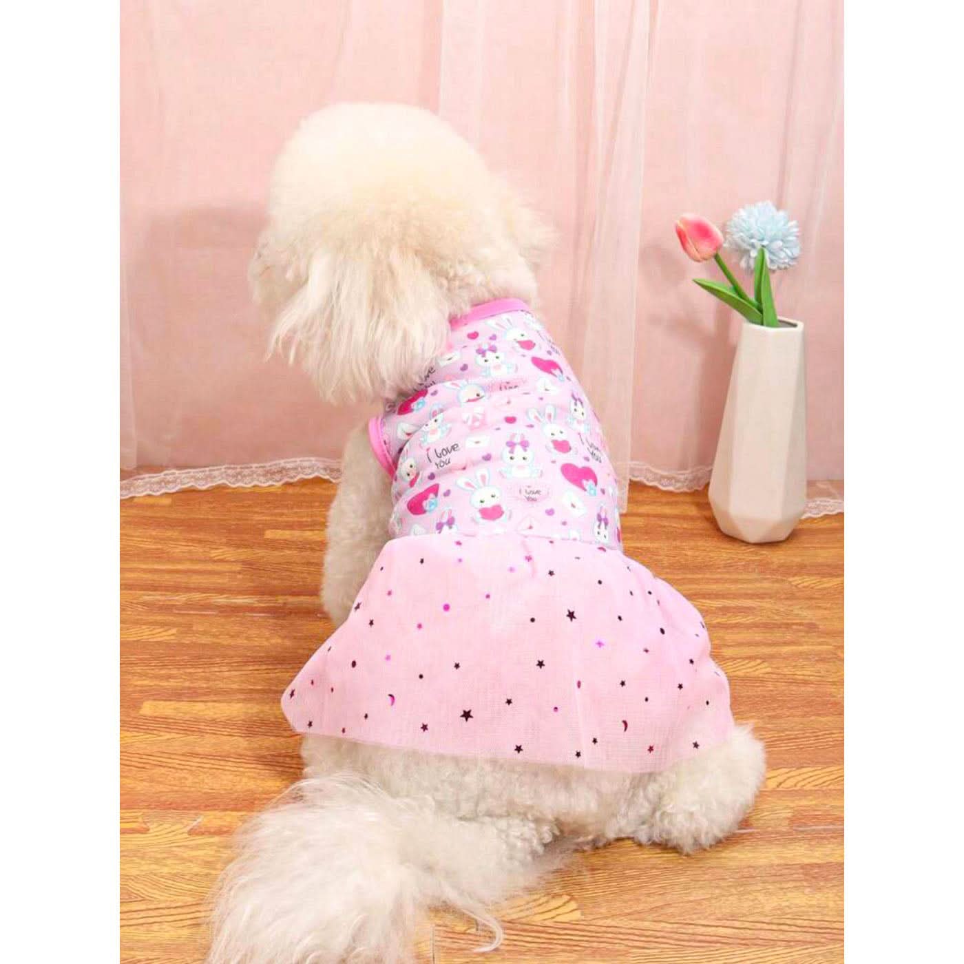 Pet Village Cute Pink Pet Dress Pet Village Cute Pink Pet Dress