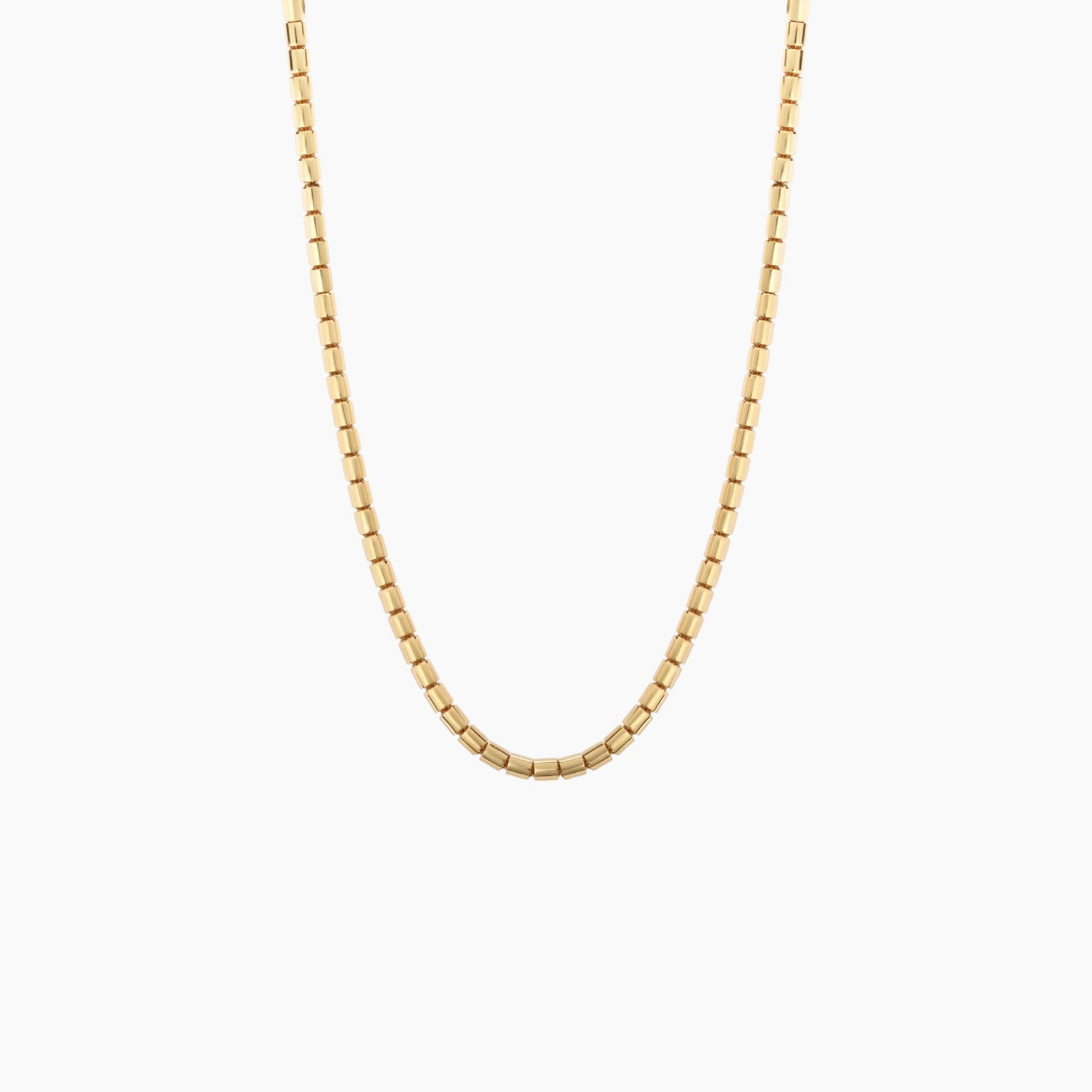 Joy Jewels Cylinder Chain Necklace Joy Jewels Cylinder Chain Necklace
