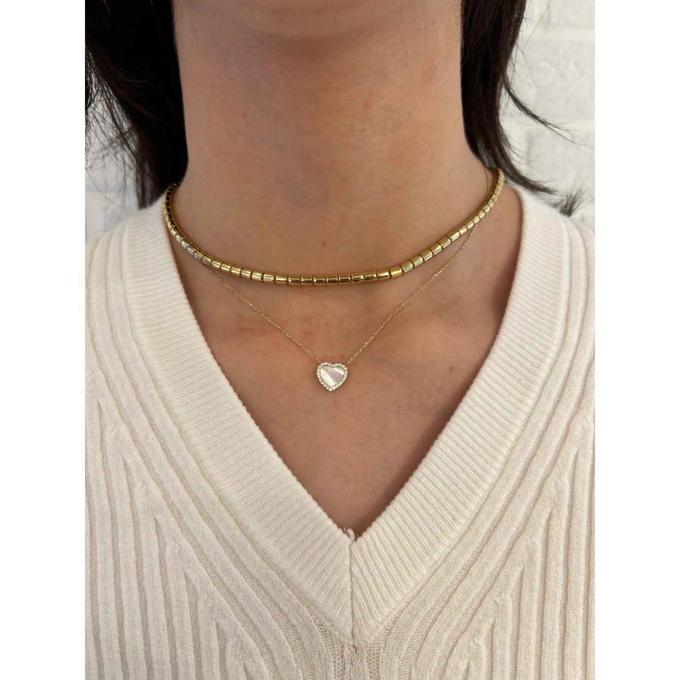 Joy Jewels Cylinder Chain Necklace Joy Jewels Cylinder Chain Necklace