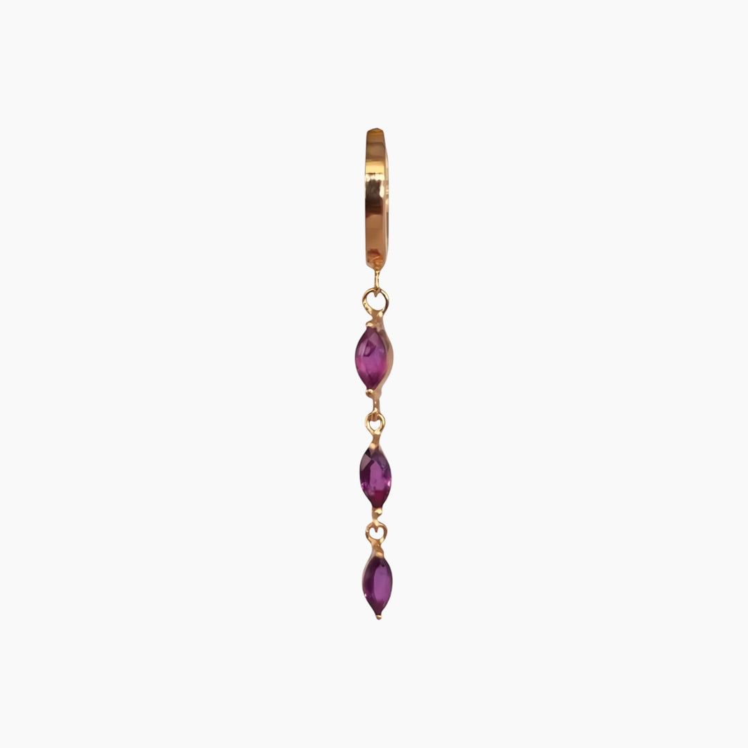 Yellow Gold Drop Earrings