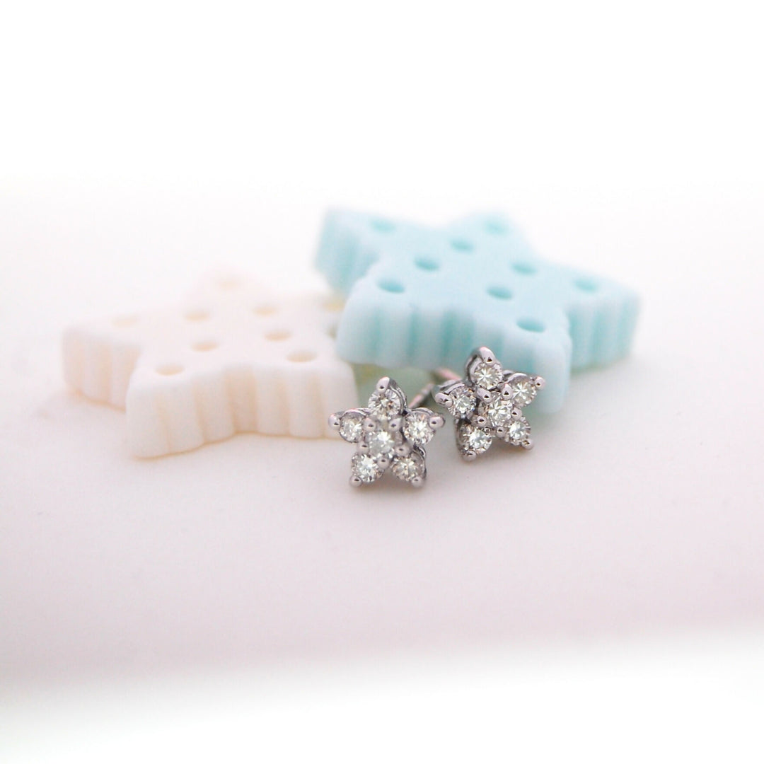 Baby Chic Fine Jewelry Little Flora Earrings