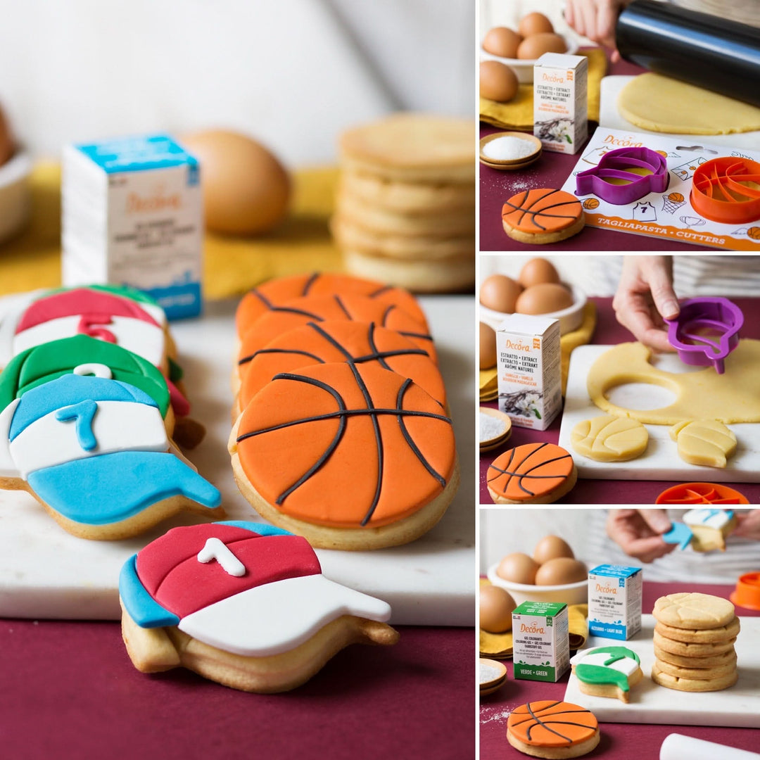 Decora Basketball Cookie Cutters - HUNA