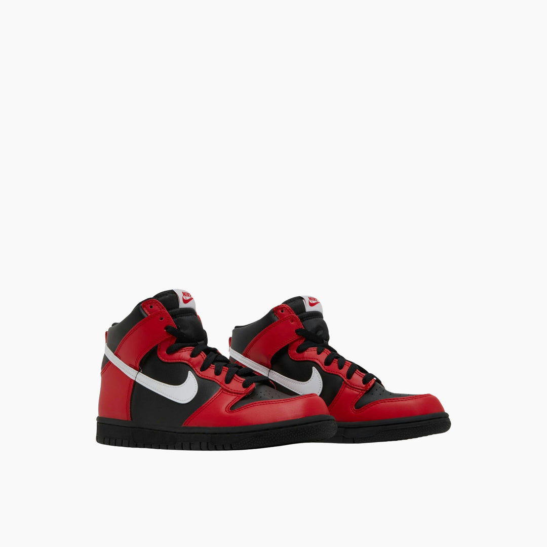 Nike Dunk High GS (Black/University Red) - HUNA