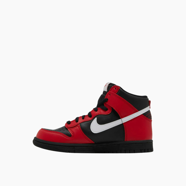 Nike Dunk High GS (Black/University Red) - HUNA