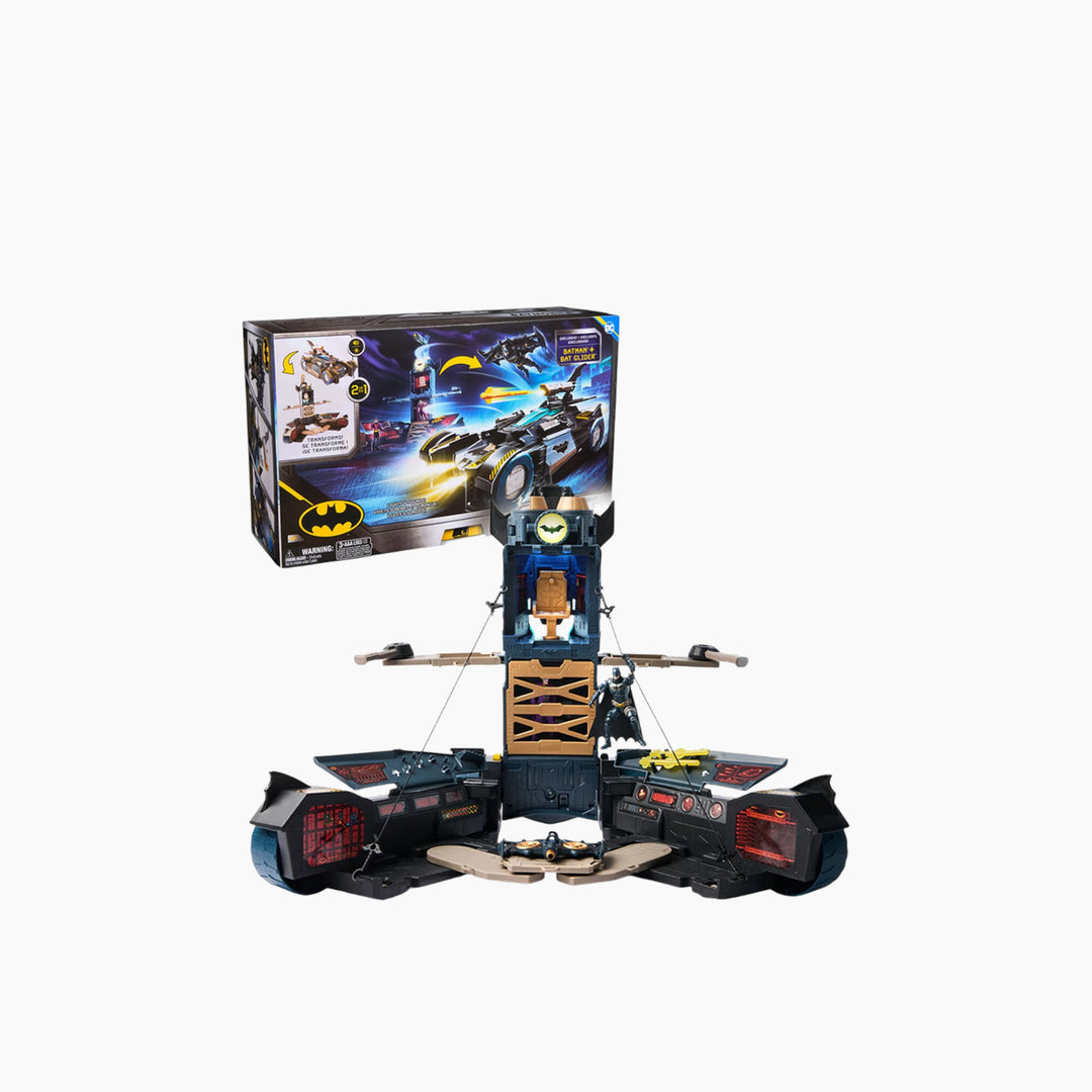 Spin Master Dc Comics Batman Ultimate Transforming Batmobile Playset With Projectiles 47X27X14 Cm