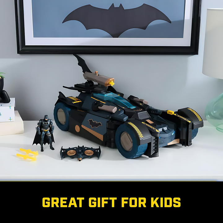 Spin Master Dc Comics Batman Ultimate Transforming Batmobile Playset With Projectiles 47X27X14 Cm