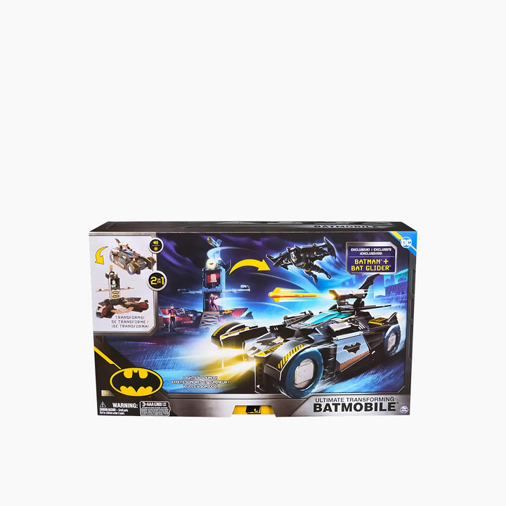 Spin Master Dc Comics Batman Ultimate Transforming Batmobile Playset With Projectiles 47X27X14 Cm