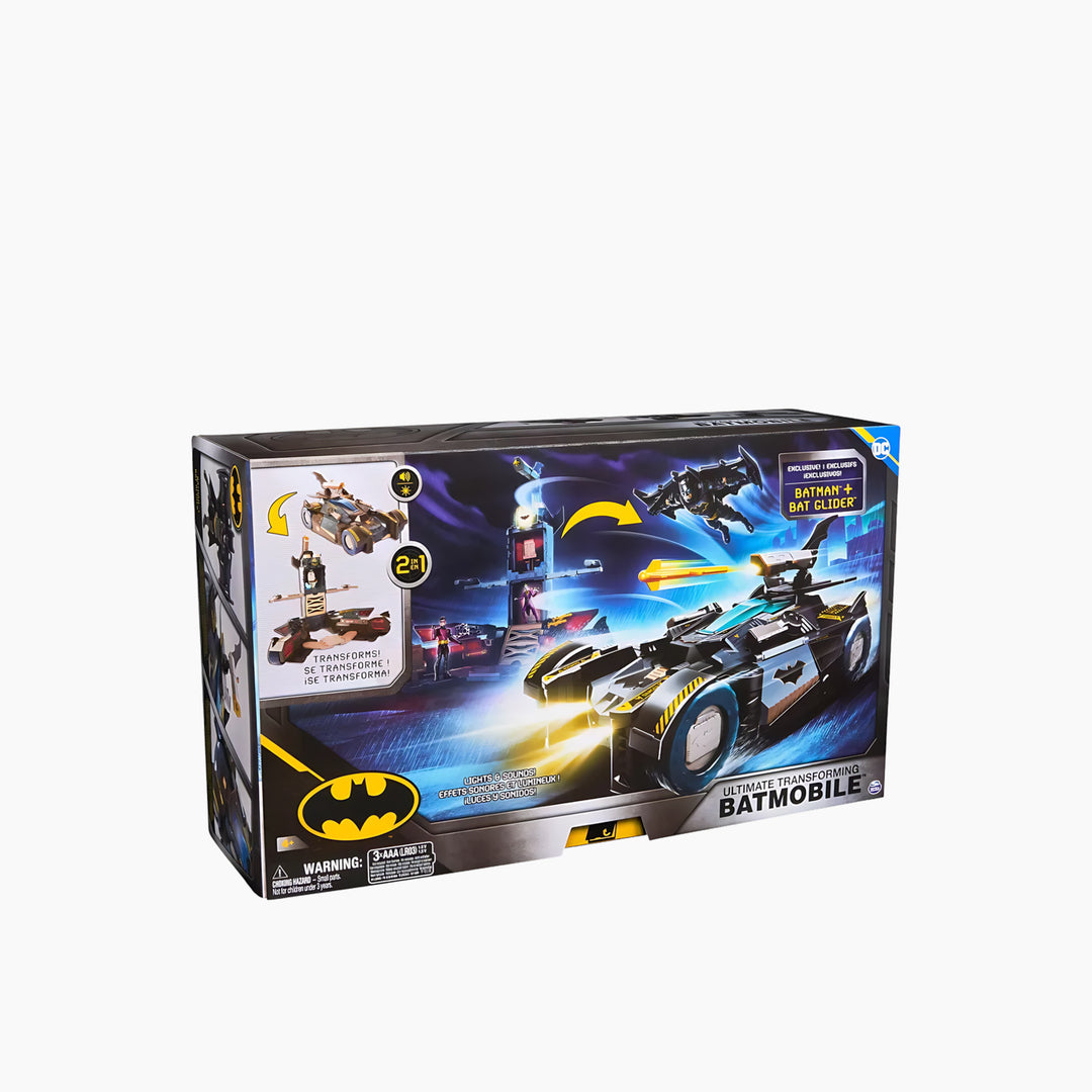Spin Master Dc Comics Batman Ultimate Transforming Batmobile Playset With Projectiles 47X27X14 Cm