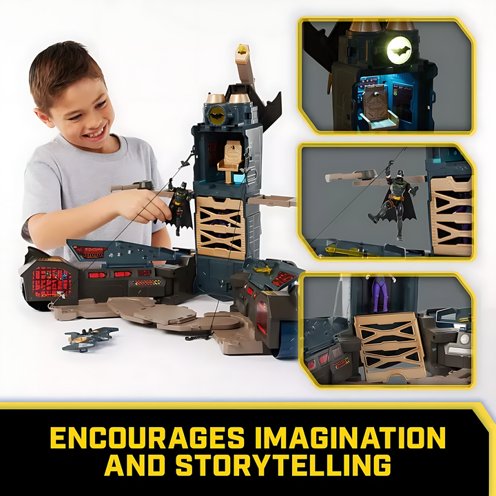 Spin Master Dc Comics Batman Ultimate Transforming Batmobile Playset With Projectiles 47X27X14 Cm