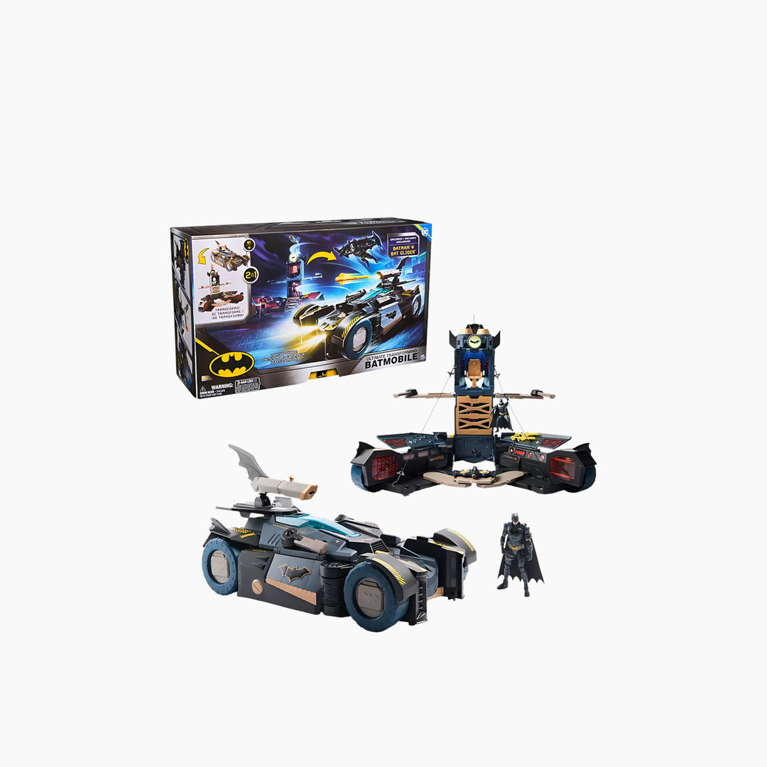 Spin Master Dc Comics Batman Ultimate Transforming Batmobile Playset With Projectiles 47X27X14 Cm