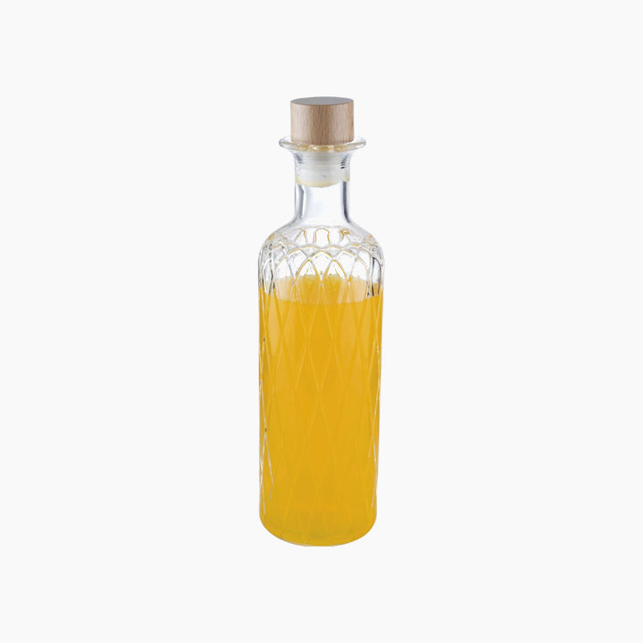 APS Diamond Glass Carafe with Lid