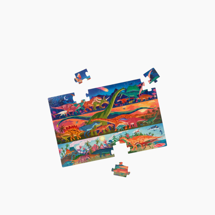 Melissa &amp; Doug Dinosaurs Floor Puzzle (48 Pc)