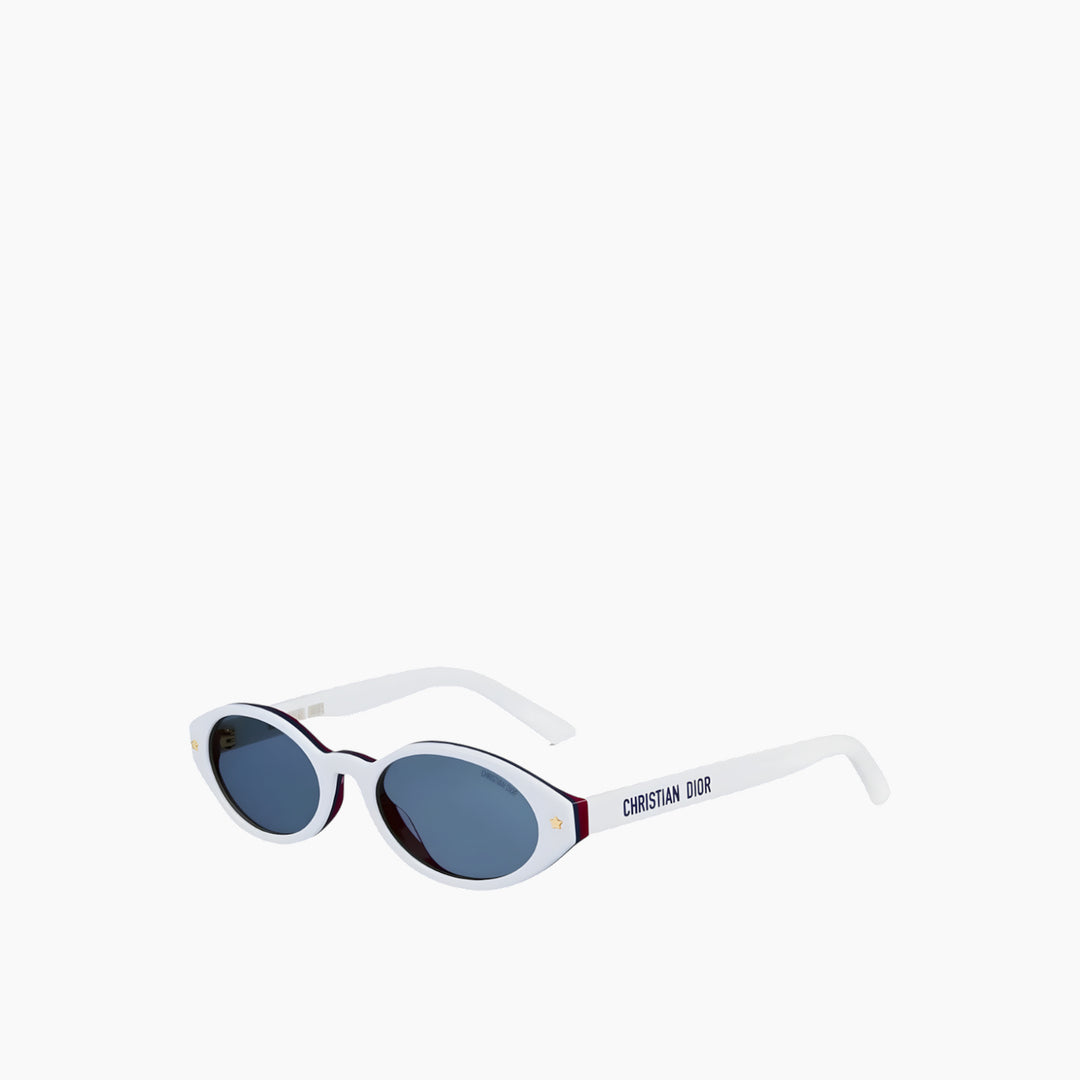 Dior DIORPACIFIC R1I sunglasses in shiny white and blue