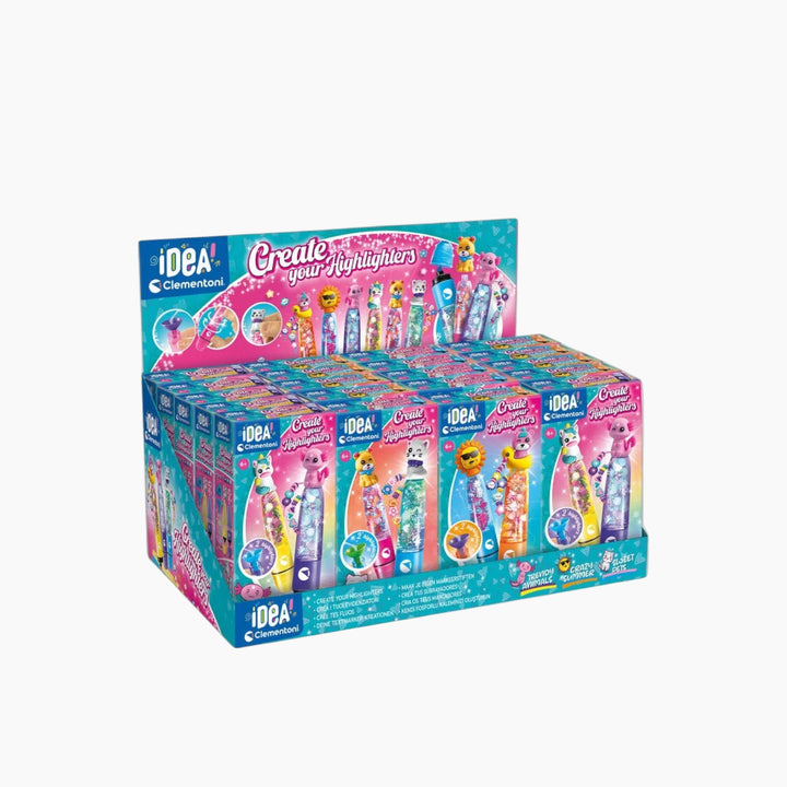 Clementoni Display Small Highlighter 24 Pcs