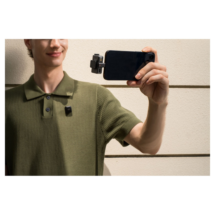 DJI Mic Mini (1 TX + 1 RX) – Wireless Lavalier Microphone.