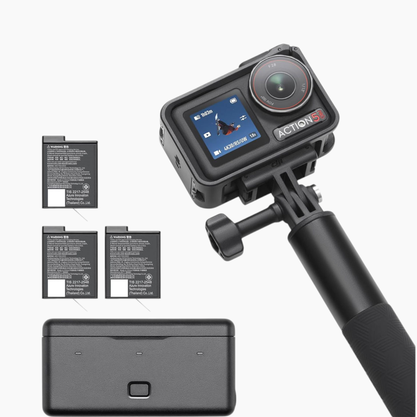DJI Osmo Action 5 Pro Adventure Combo - 4K Action Camera. DJI Osmo Action 5 Pro Adventure Combo - 4K Action Camera.