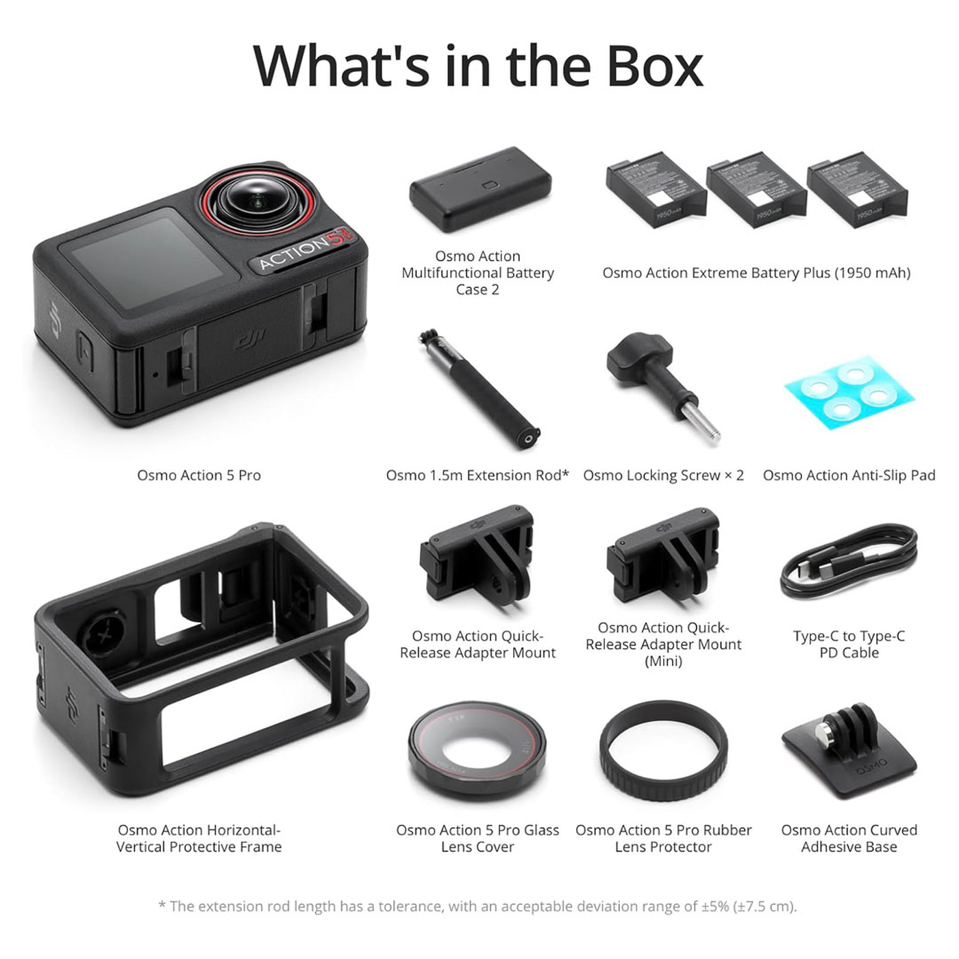 DJI Osmo Action 5 Pro Adventure Combo - 4K Action Camera. DJI Osmo Action 5 Pro Adventure Combo - 4K Action Camera.