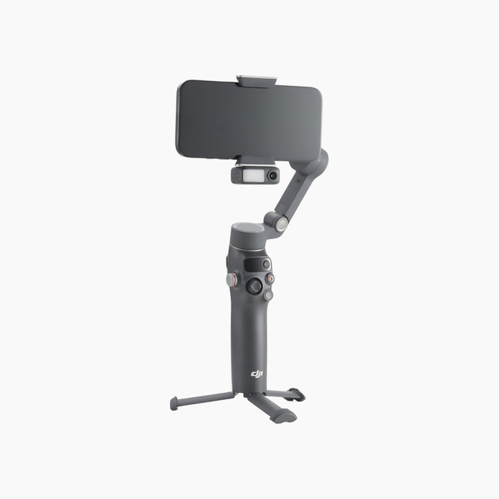 DJI Osmo Mobile 8 Gimbal Stabilizer with built-in tripod/selfie stick