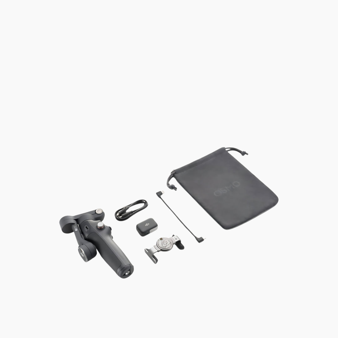 DJI Osmo Mobile 8 Gimbal Stabilizer with built-in tripod
