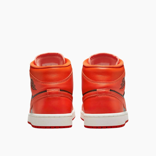 Nike Air Jordan 1 Mid SE 'Rush Orange' Sneakers