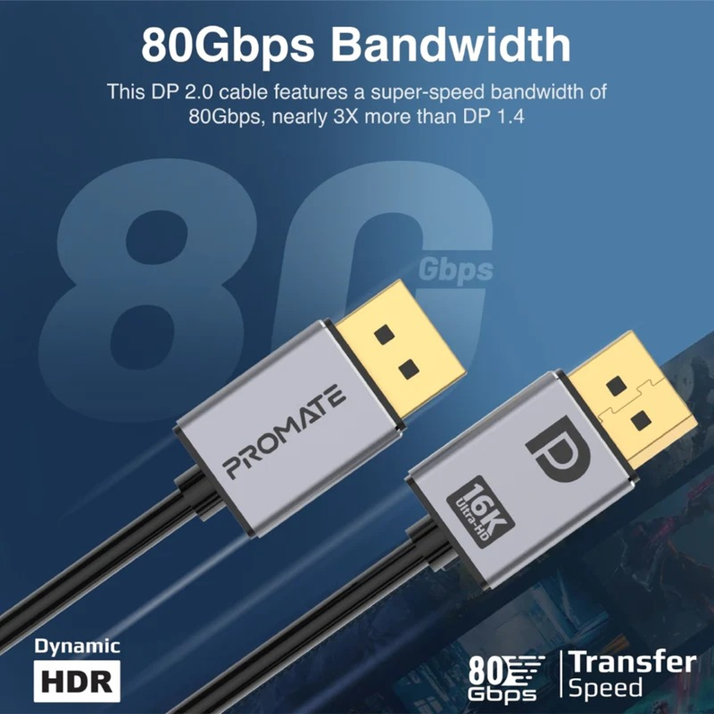 كابل Mkateb DPLink-16K بطول 2 متر كابل Mkateb DPLink-16K بطول 2 متر