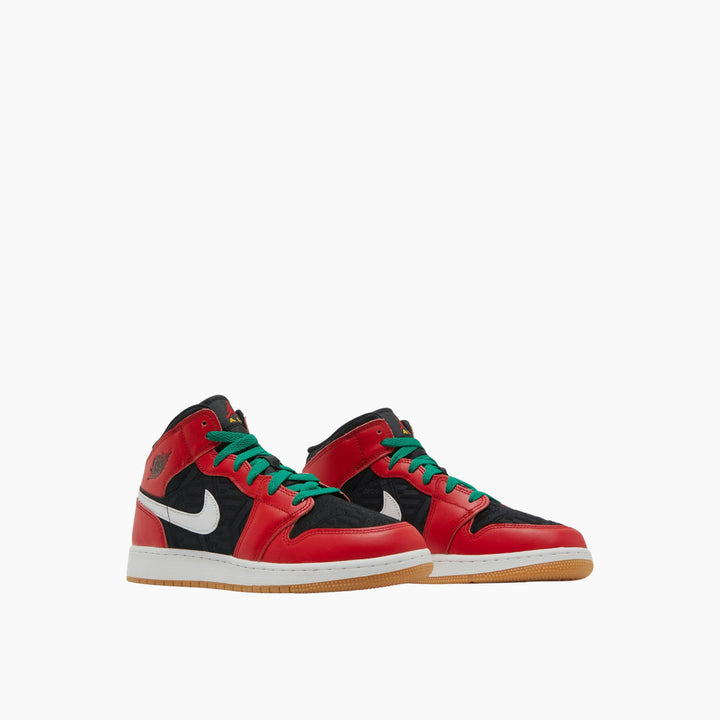 Nike Air Jordan 1 Mid SE (GS) "Christmas" - HUNA
