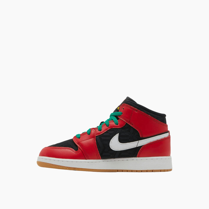 Nike Air Jordan 1 Mid SE (GS) "Christmas" - HUNA