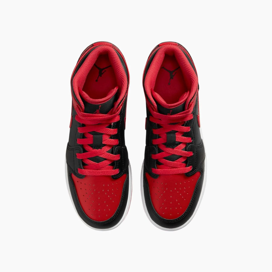 Nike Air Jordan 1 Mid Alternate Bred 2022 Sneakers