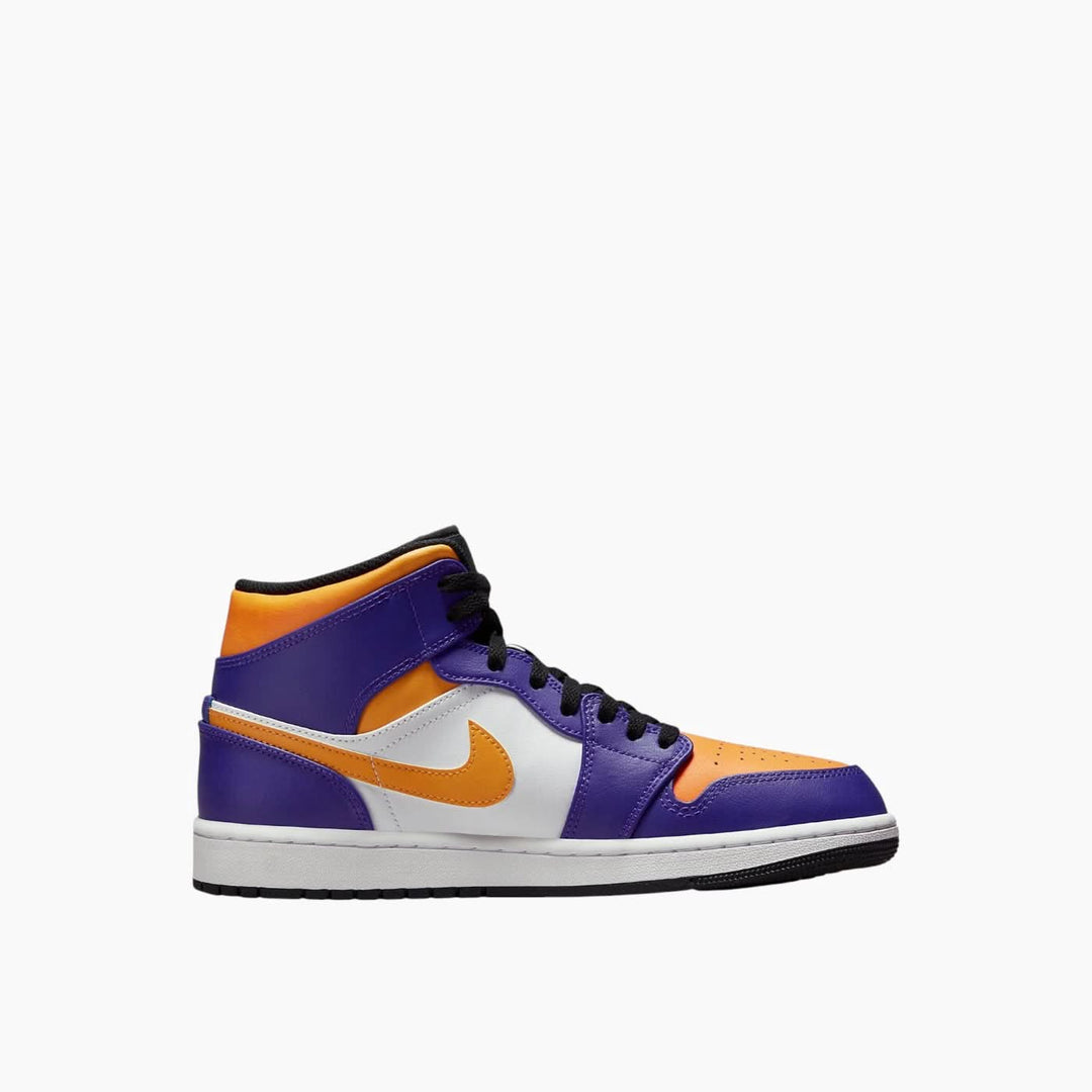 حذاء Air Jordan 1 Mid "Lakers Purple"