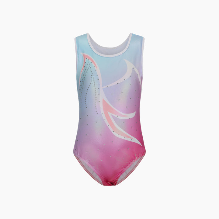 Cotton Candy Gymnastics Leotard Set