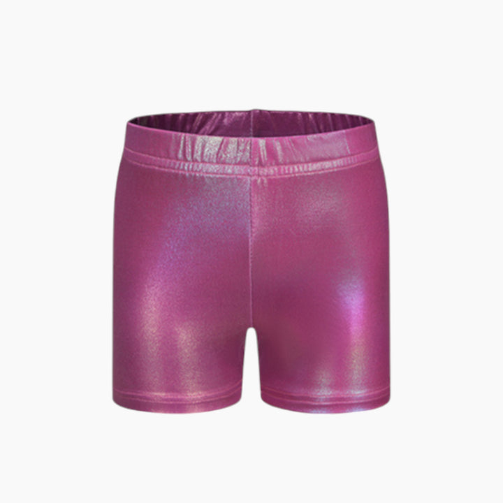 Purple Shimmer Gymnastics Leotard Set