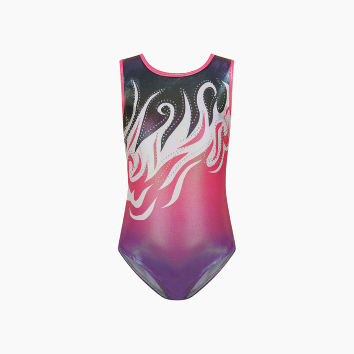 Pink &amp; Black Gymnastics Leotard Set