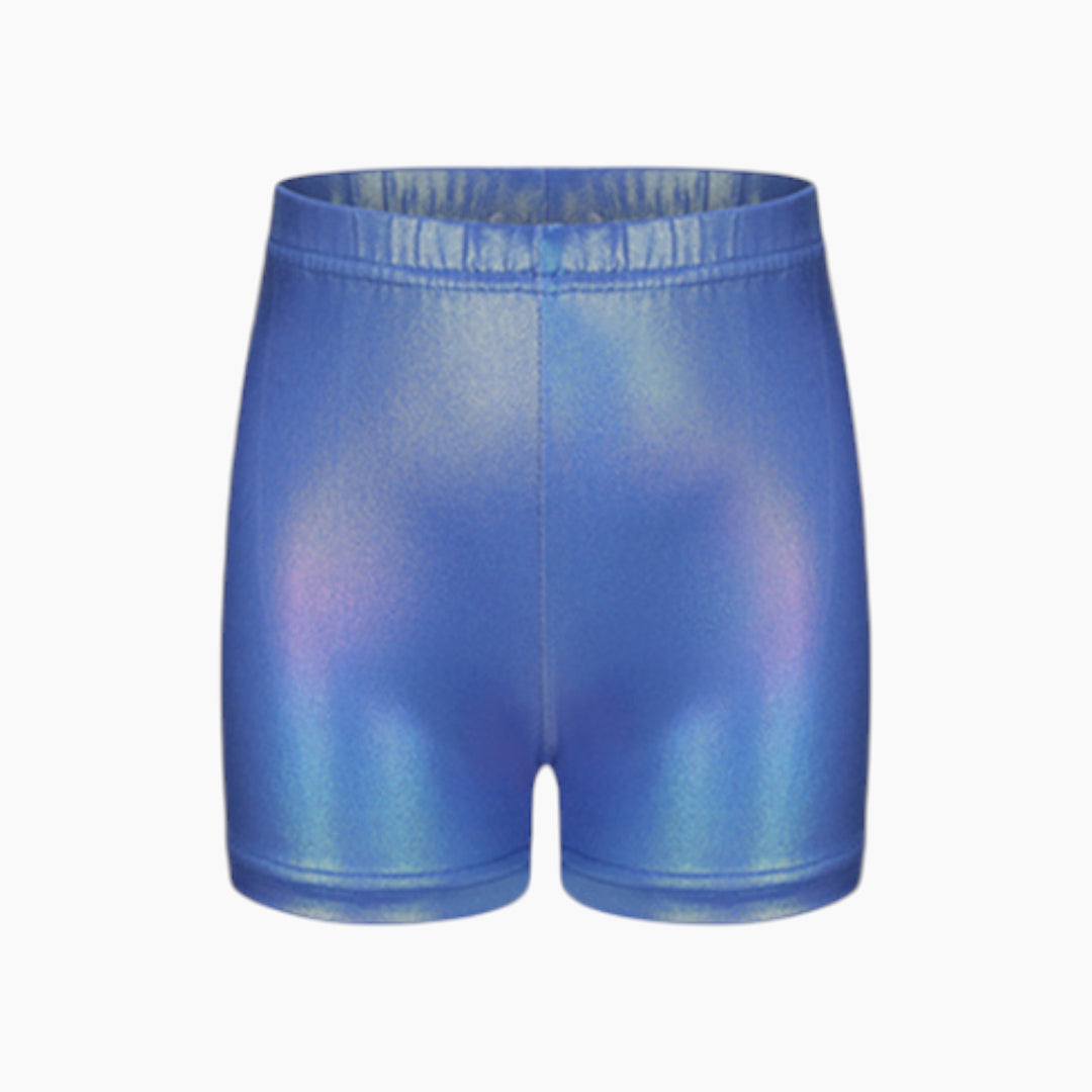 Ocean Blue Sparkle Gymnastics Leotard Set