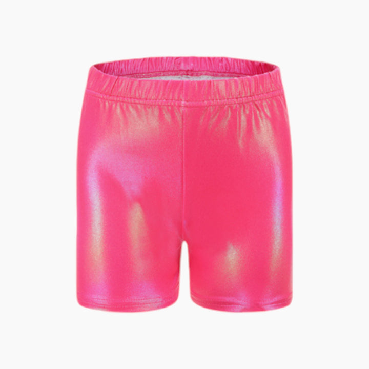 Pink Ribbon Sparkle Gymnastics Leotard Set