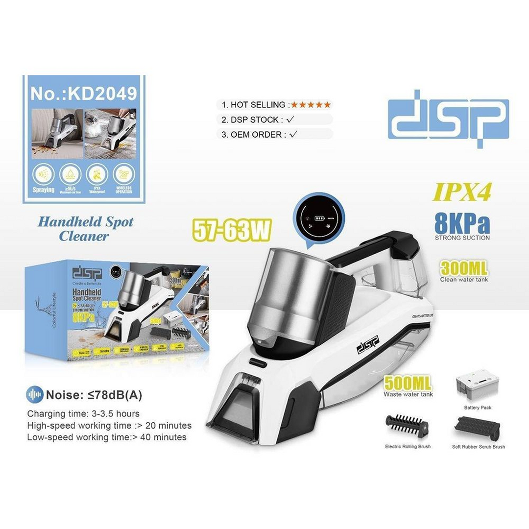 DSP Cordless Sofa &amp; Carpet Stain Washer