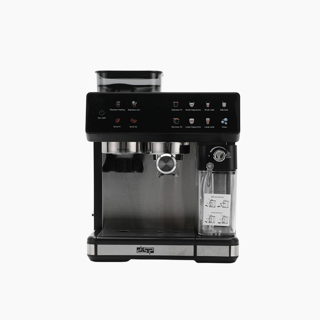 DSP Full-Touch Espresso Machine with Grinder