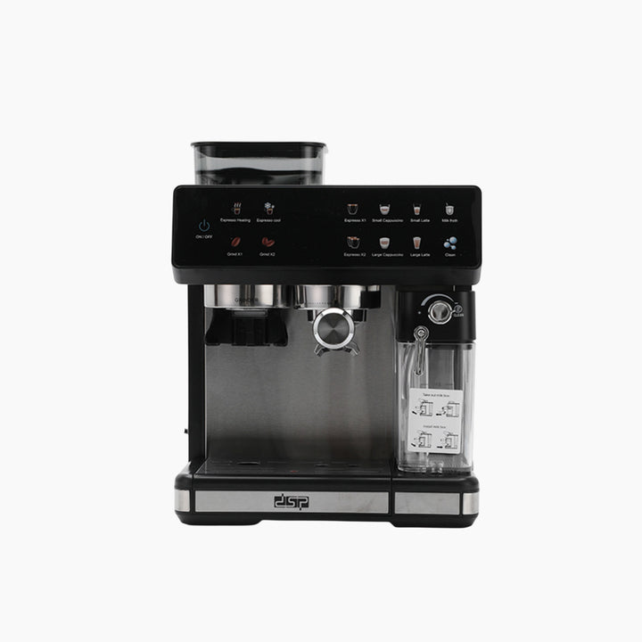 DSP Full-Touch Espresso Machine with Grinder