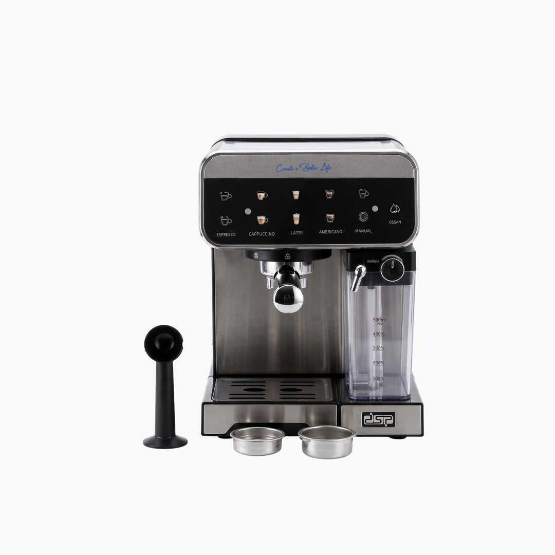 DSP Full-Touch Espresso Machine with Milk Tank