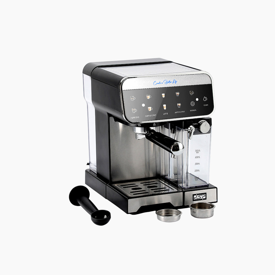 DSP Full-Touch Espresso Machine with Milk Tank