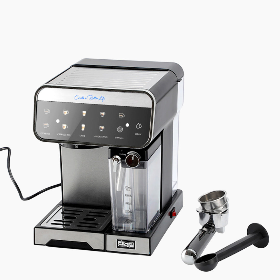 DSP Full-Touch Espresso Machine with Milk Tank