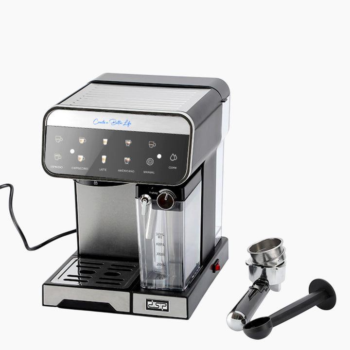 DSP Full-Touch Espresso Machine with Milk Tank