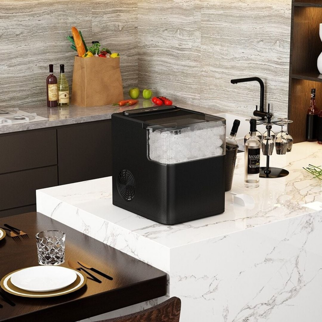 DSP Ice Maker 12kg Capacity (Black)