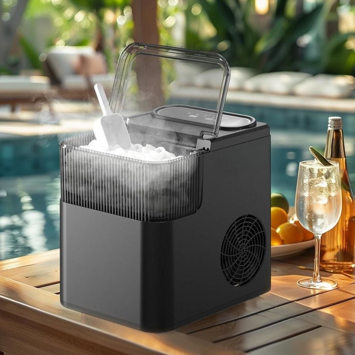 DSP Ice Maker 12kg Capacity (Black)