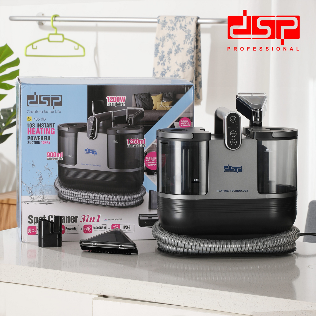 DSP Sofa &amp; Carpet Stain Cleaner with Steam Feature