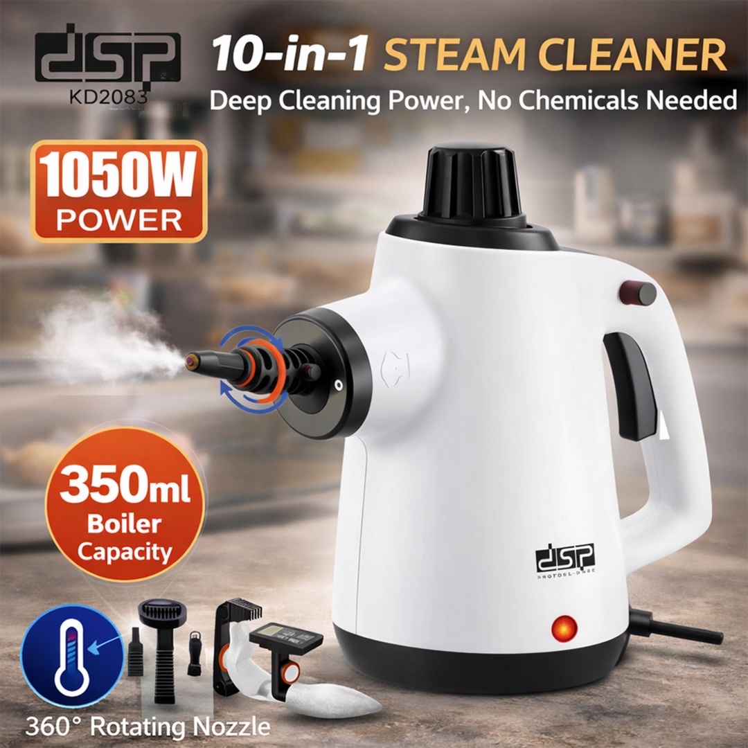 DSP Multi-Purpose Steam Cleaner, 1050W