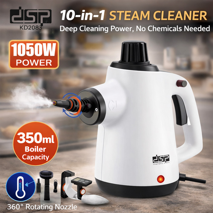 DSP Multi-Purpose Steam Cleaner, 1050W