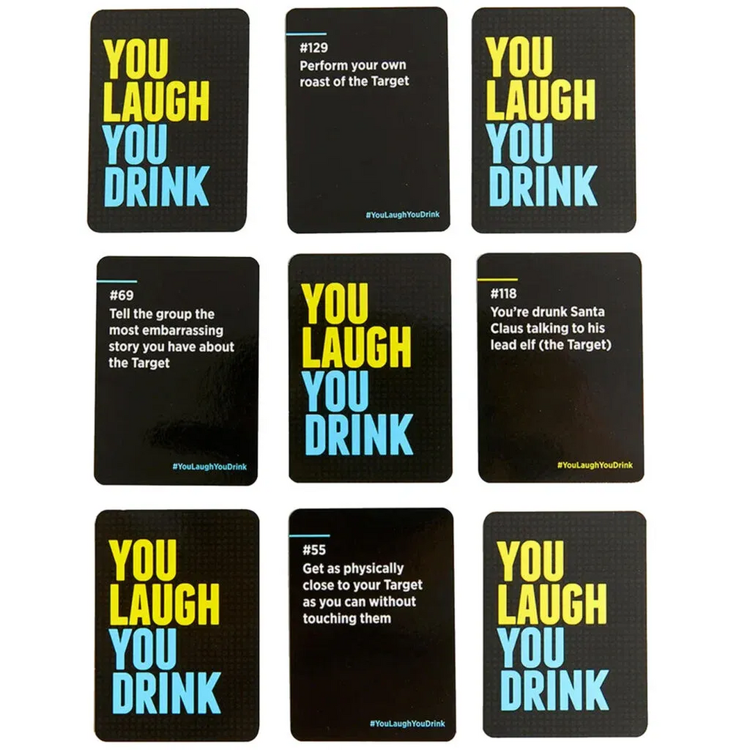 You Laugh You Drink Board Game